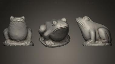 3D model Frog Sculpture (STL)